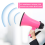 25 Watt Compact Megaphone Speaker PA Bullhorn - wi 7