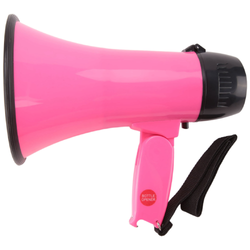 25 Watt Compact Megaphone Speaker PA Bullhorn - wi 1