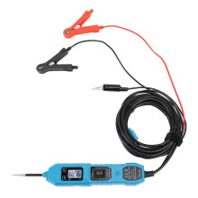 DC 6-24V Prüfsonden-Testgerät, 4,5 m Kabel, schwarzes Frontlicht