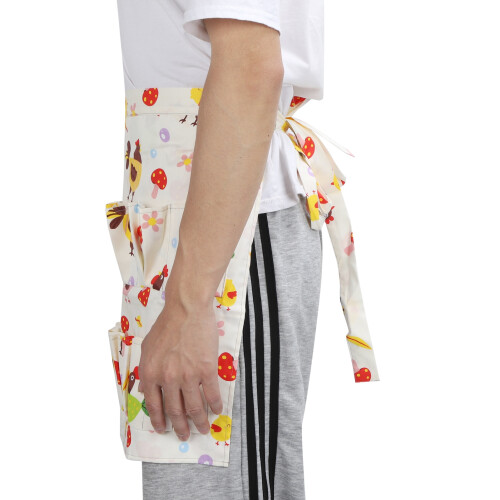 Tablier de protection pour la collecte d'œufs, taille L, avec poches 2