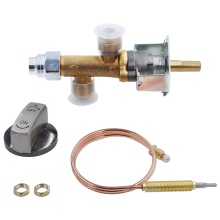 5/8In(3/8In Swivel Flare)Male Flare Gas Safety Con