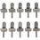 10 Pcs Removable Surfboard Fin Screw,Fin Screw Thu 1