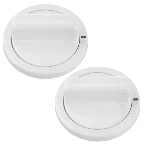 2X WE01X10160 Timer Knob Parts Washer/Dryer - Repl 2