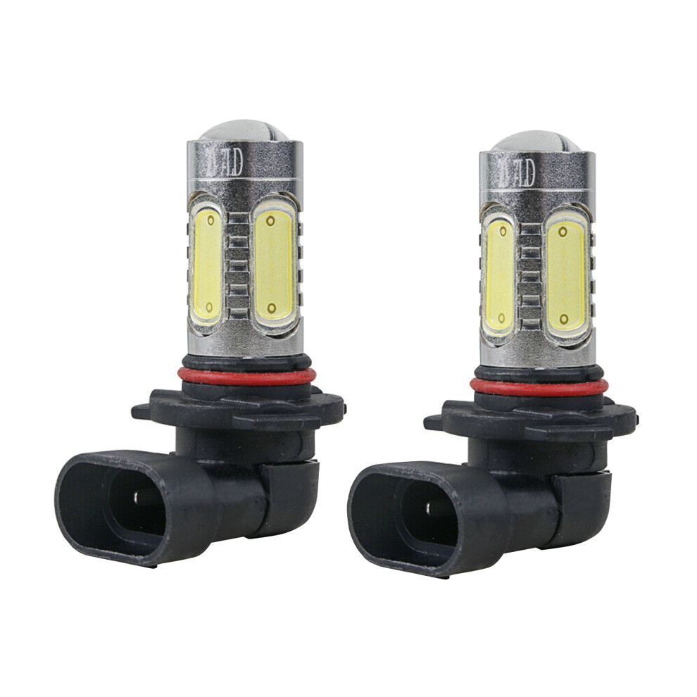 2Pcs 6000K 100W Dc12v Xenon Led Fog Bulbs, 50,000H White/Light 4941333504772