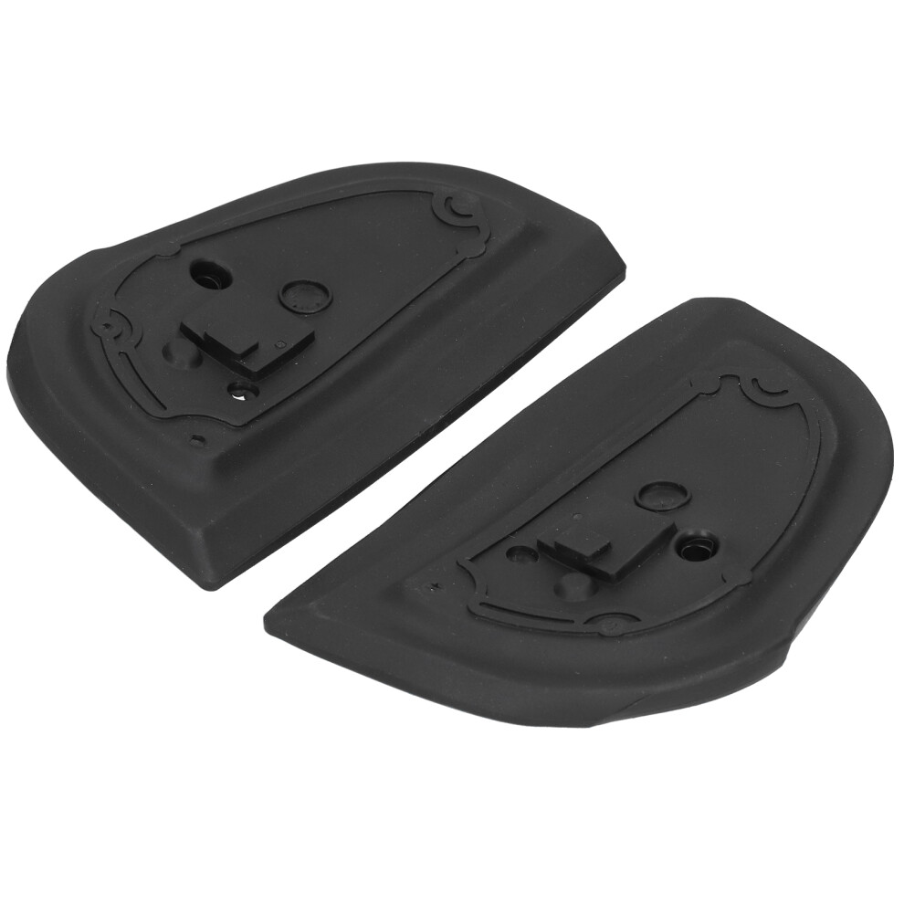 Pair Rubber Mirror Gaskets Seals For Mercedes W140 W210 W202 Black 7901333504834