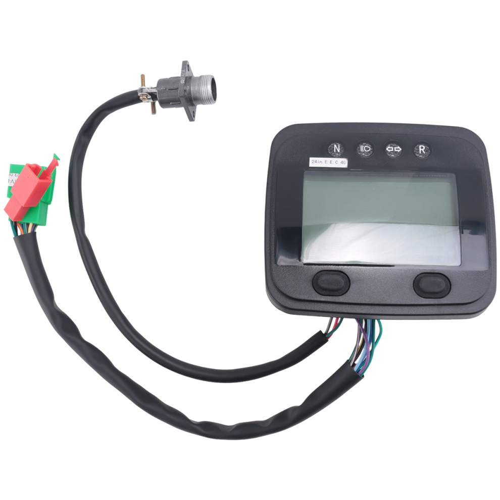 Motorcycle Lcd Speedometer Digital Led Odometer Fo Black 4853655157928