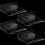4 Acrylic Floating Wall Shelves Clear Hanging Book 8