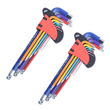 Long Hex Wrench Set, Metric and Standard Hex Wrenc