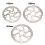 Bicycle Brake Rotor 180mm Stainless Steel Hydrauli 5