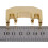1 x Metal Violin Quiet Practice Mute---Golden 7