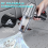 Handheld Car Vacuum Cordless Foldable Car Vacuum w 8