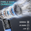 Handheld Car Vacuum Cordless Foldable Car Vacuum w 7