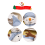 Christmas Plush Toy Doll Gift Cute Doll Desktop Or 8
