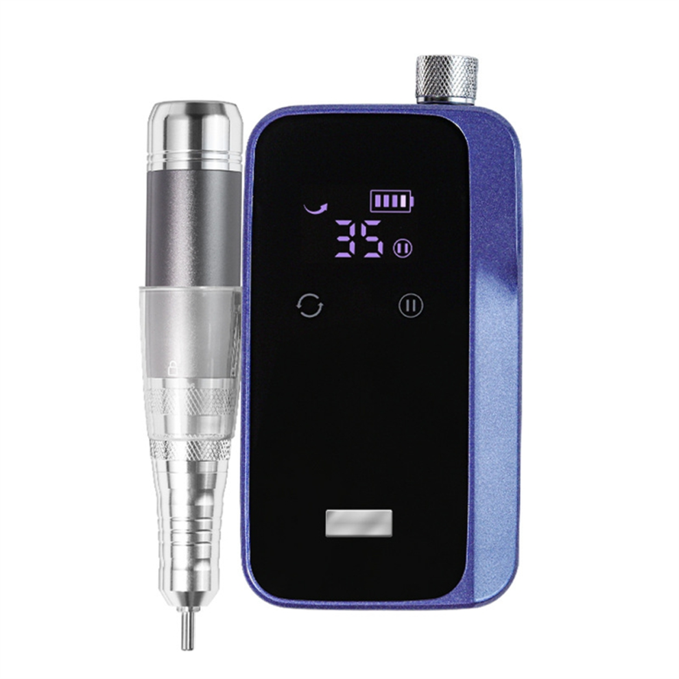 Semoic Blue Electric Nail Drill Machine Professional Nail Dril