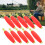 10pcs EVA Fishing Foam Spring Float Bobber 65x15mm 1