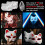 Paper Mache Animal Masks, White Blank Cat Mask for 7