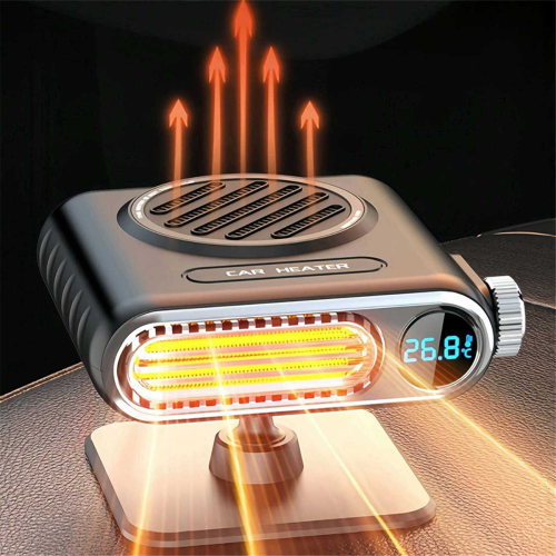 Car Heater Portable Electric Heating Fan Automatic 2