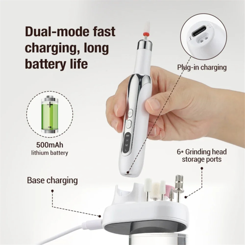 Electric Nail Drill Set, Nail Repair Equipment Sha