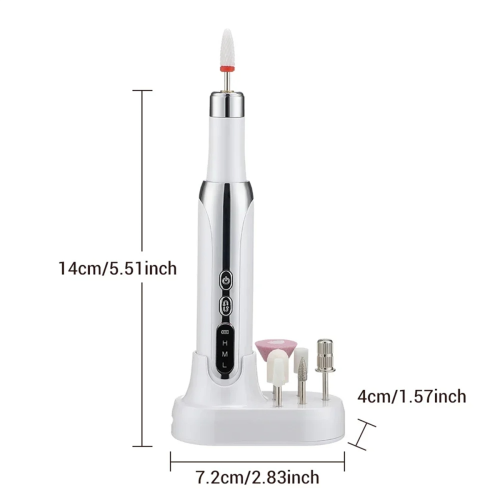 Electric Nail Drill Set, Nail Repair Equipment Sha 2