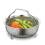 On-the-Go Instant Steamer Basket with Handles, Per 1