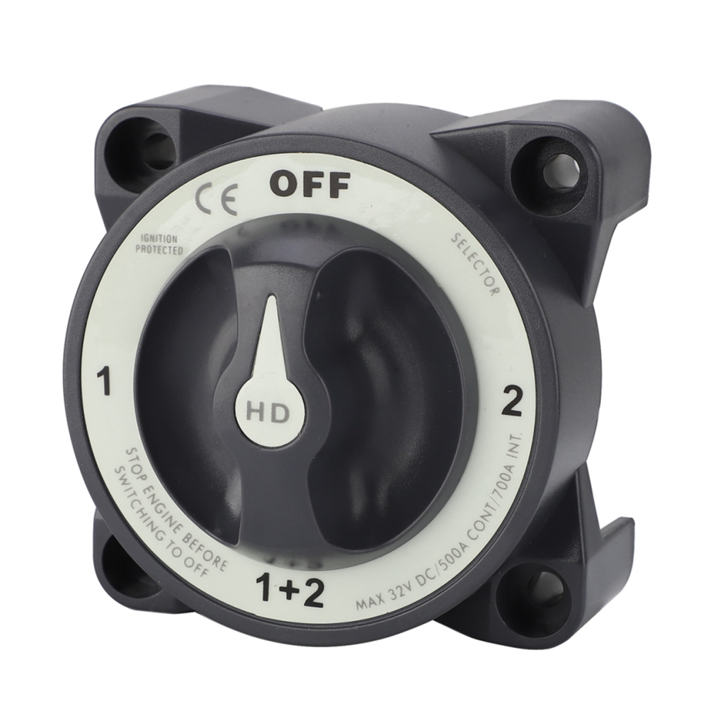 500A Battery Selector Switch, Waterproof Heavy Dut 4853655178855