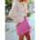 Boho Ruffle Tiered Skorts High Waist Mini Skirts B 5