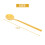12pcs/Set Round Shape Coffee Spoon Stainless Steel 10