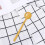12pcs/Set Round Shape Coffee Spoon Stainless Steel 7