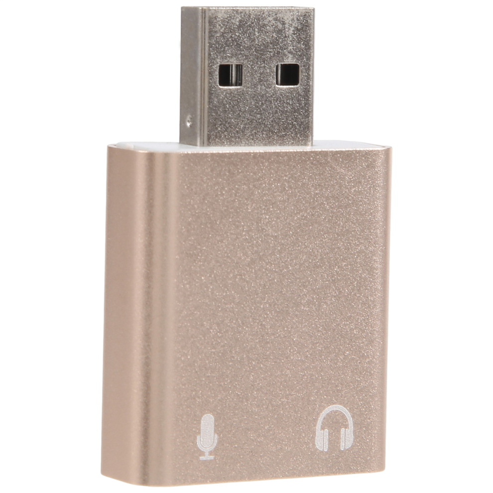 Usb Sound Card 7.1 External To Jack 3.5Mm Headphon 4853655182616