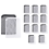 24 Pieces of Aquarium Filter Bag Media Mesh Filter 3