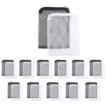 24 Pieces of Aquarium Filter Bag Media Mesh Filter