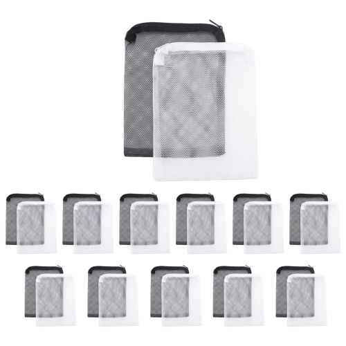 24 Pieces of Aquarium Filter Bag Media Mesh Filter
