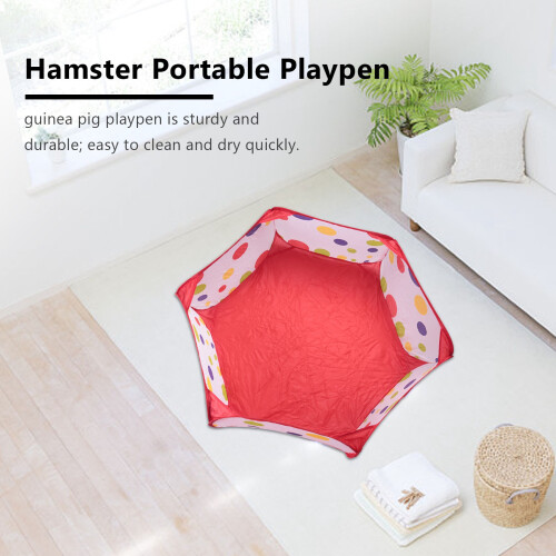 Guinea Pig Foldable Playpen Portable Small Animals 2