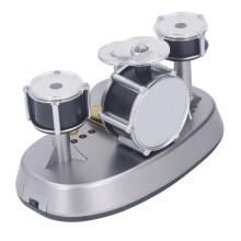 Finger Drum Set Stabile Basis Feine Details Stressabbau Elektronisches Desktop-Musikinstrument für Kinder