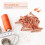 25 Sets Copper Rivet Burrs Washer,3/4 Inch Long Le 3