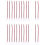 24Pcs 8mm 2 Pin LED Strip Light Connector for 8 mm 4