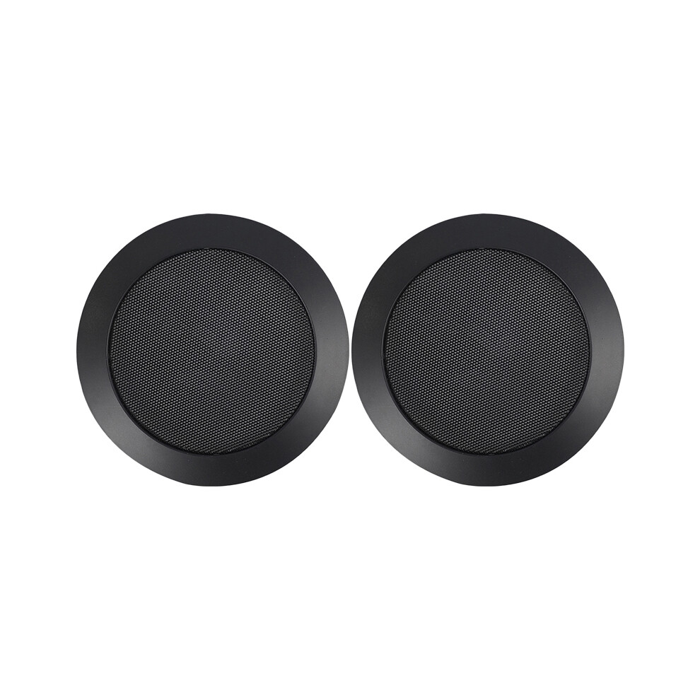 Ceiling Speaker Grille, 4-Inch Embedded Audio Gril 4851982216356