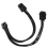 Dual 6Pin to Mini 12Pin GPU Video Card Power Cable 3