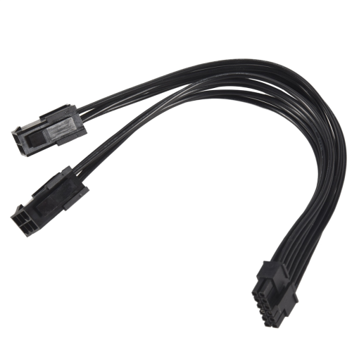 Dual 6Pin to Mini 12Pin GPU Video Card Power Cable 1