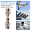 SMA to BNC Kits 2 Set RF Adapter Connector for SDR 10