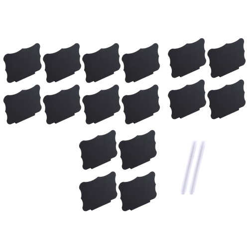 16Pcs Plastic Basket Bin Label Clip on Removable K