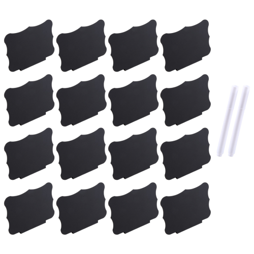16Pcs Plastic Basket Bin Label Clip on Removable K 2