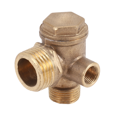 1 Three-Way Air Compressor Check Valve Direct Conn 2
