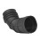 1Set/2Pcs Fuel Connector Intake Pipe+Air Boot Hose 8