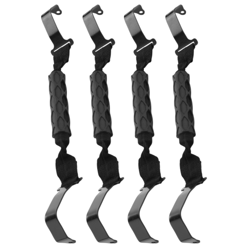 4Pcs Front&Rear Top Roof Roll Bar Grab Handles Fit 2