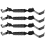 4Pcs Front&Rear Top Roof Roll Bar Grab Handles Fit 2