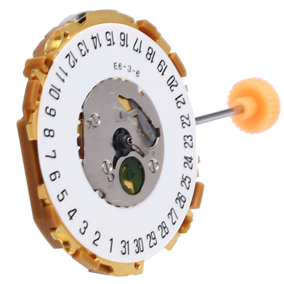 Semoic 3-Pin Quartz Movement For Miyota 9U13 Watch Spare