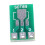 100Pcs SOT89 SOT223 To DIP PCB Transfer Board Pin 1