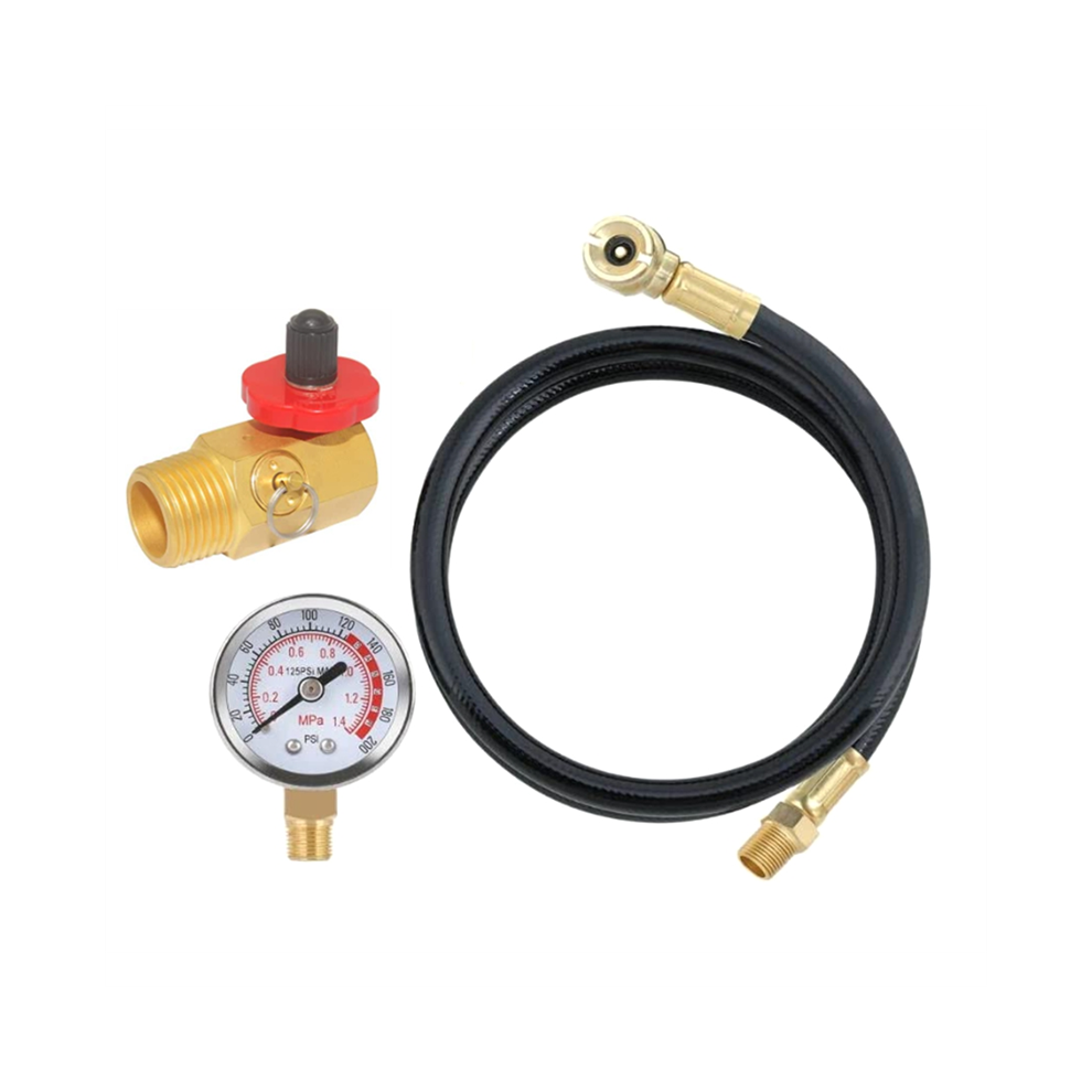 Air Tank Repair Kit W/Safety Valve, Pressure Gauge 4851982235791