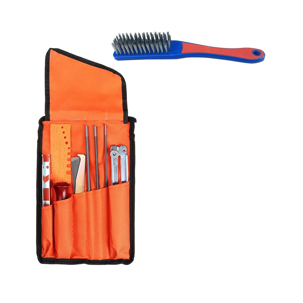 Semoic Chainsaw Sharpening Kit 10 Pieces Saw Chains Files